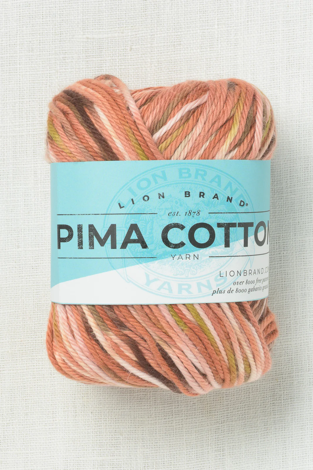Lion Brand Pima Cotton 501W Auburn (Limited Edition)
