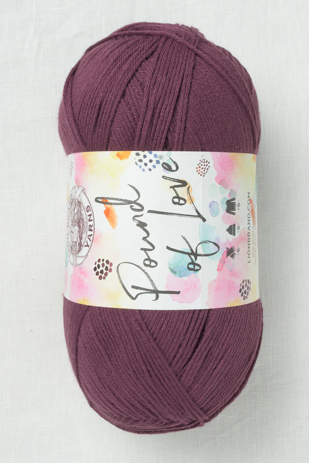 Lion Brand Pound of Love 139B Huckleberry