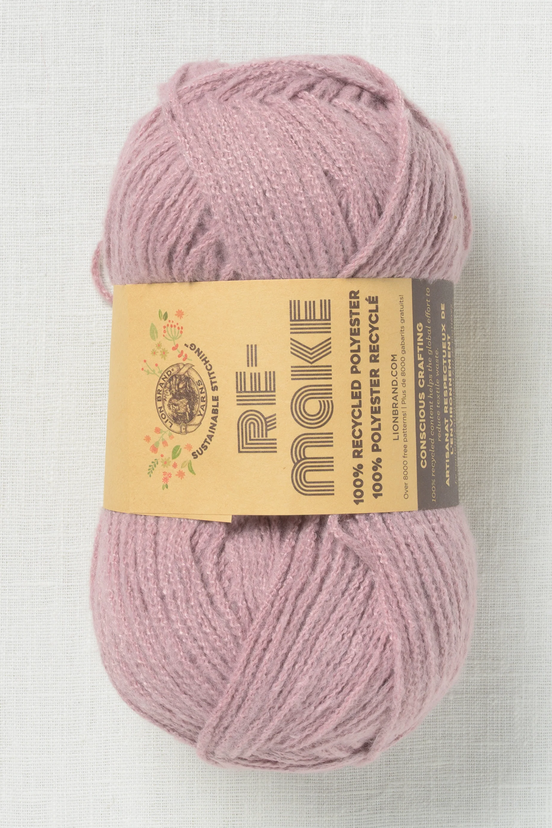 Lion Brand Re-Make 144AF Dusty Lilac