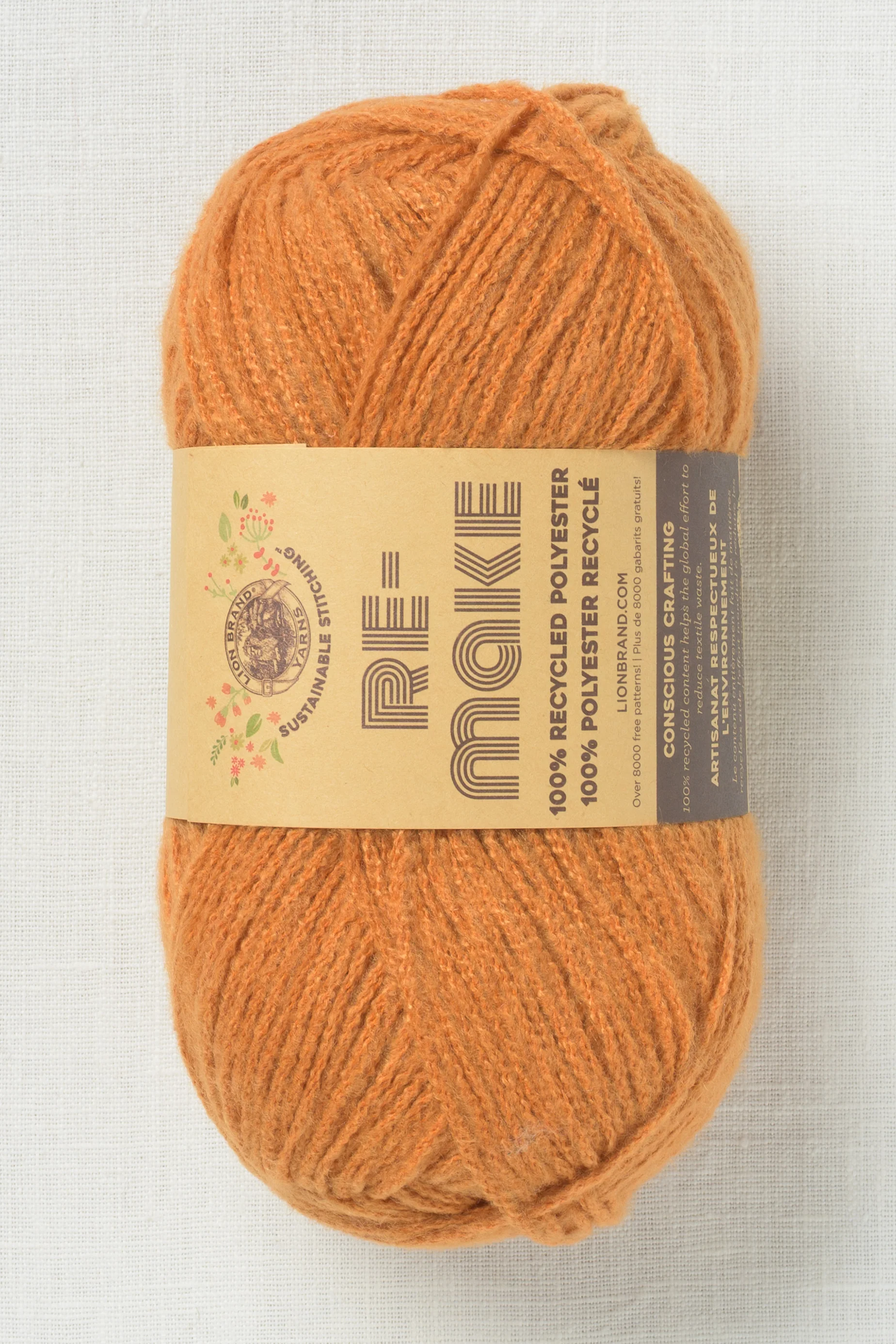 Lion Brand Re-Make 186L Amber