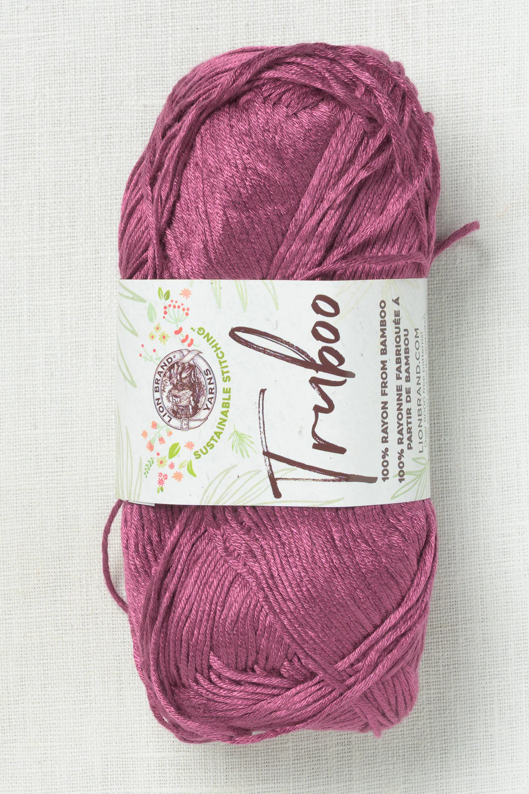 Lion Brand Truboo 142 Mulberry
