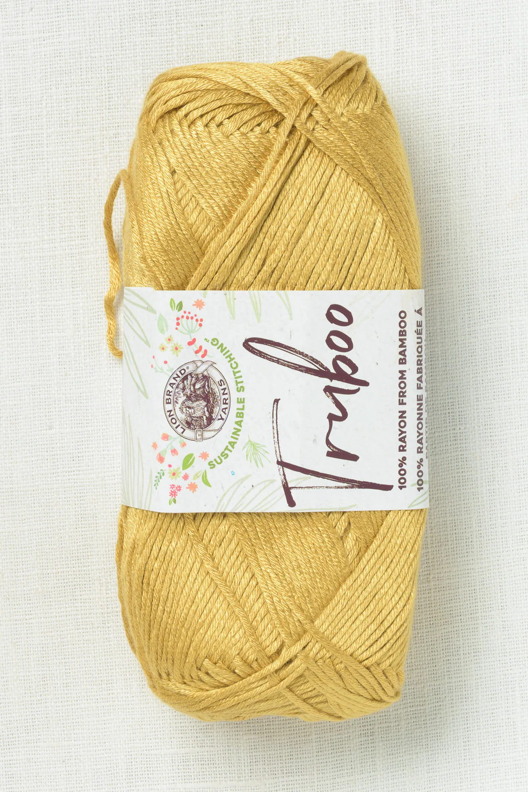 Lion Brand Truboo 187 Goldenrod