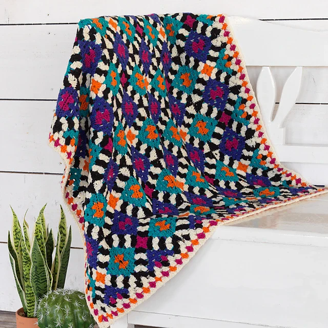 Liquorice Rose Blanket & Cushion by Emma Leith - Image 2