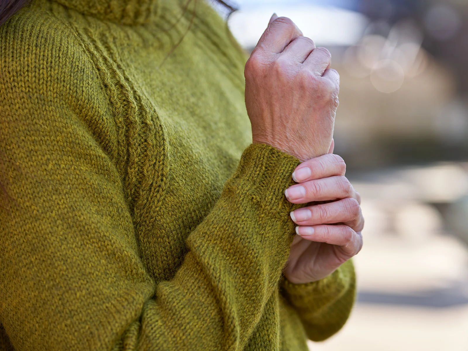 Lothersdale Roll Neck Jumper by Sarah Hatton - Image 4