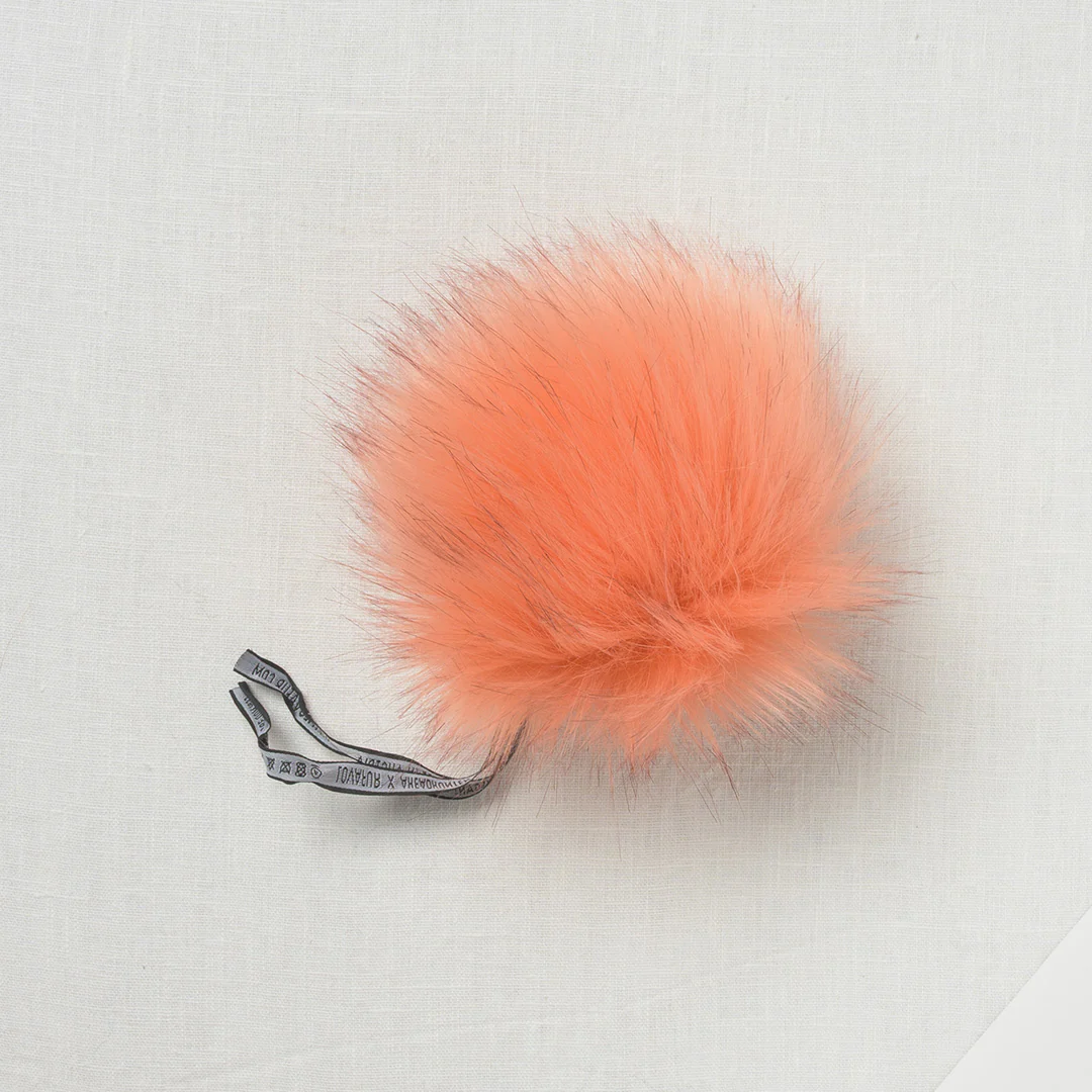 Lovafur Luxe Faux Fur Pom Papaya Fox - Image 2