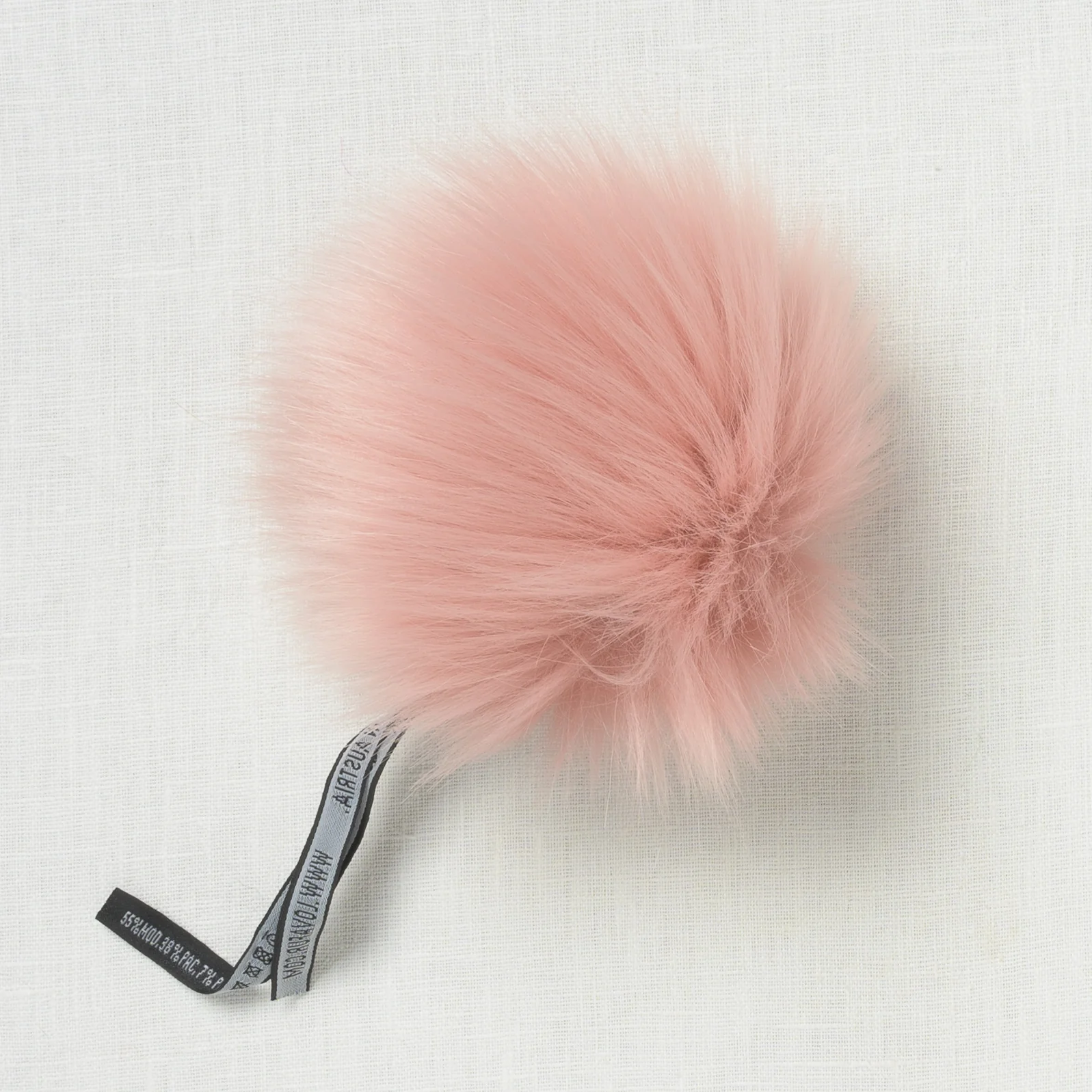 Lovafur Luxe Faux Fur Pom Quartz Rose Fox - Image 2
