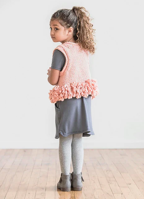 Lucky Loop Vest by Sylvia Hager - Image 3