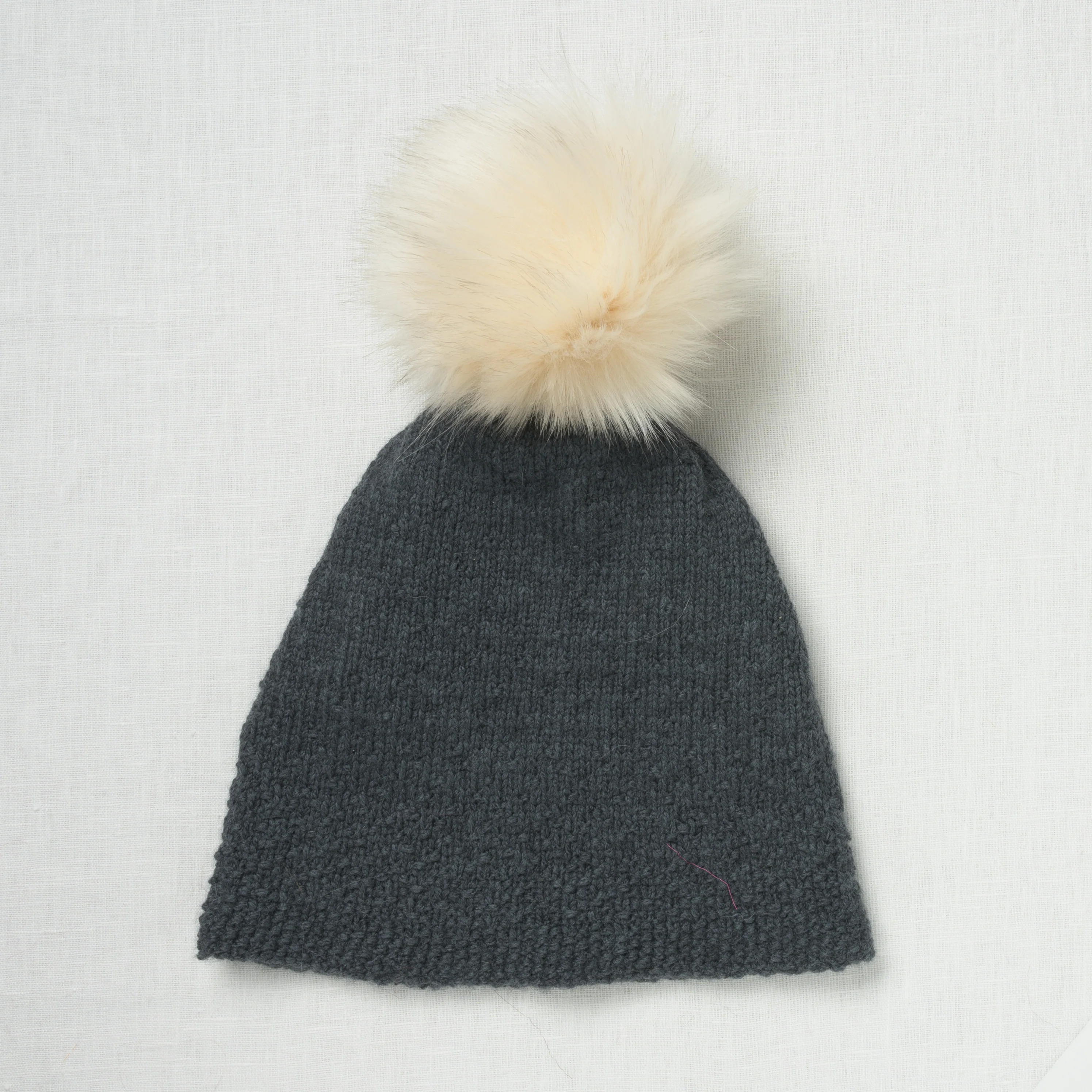 Lovafur Luxe Faux Fur Pom Cream Fox