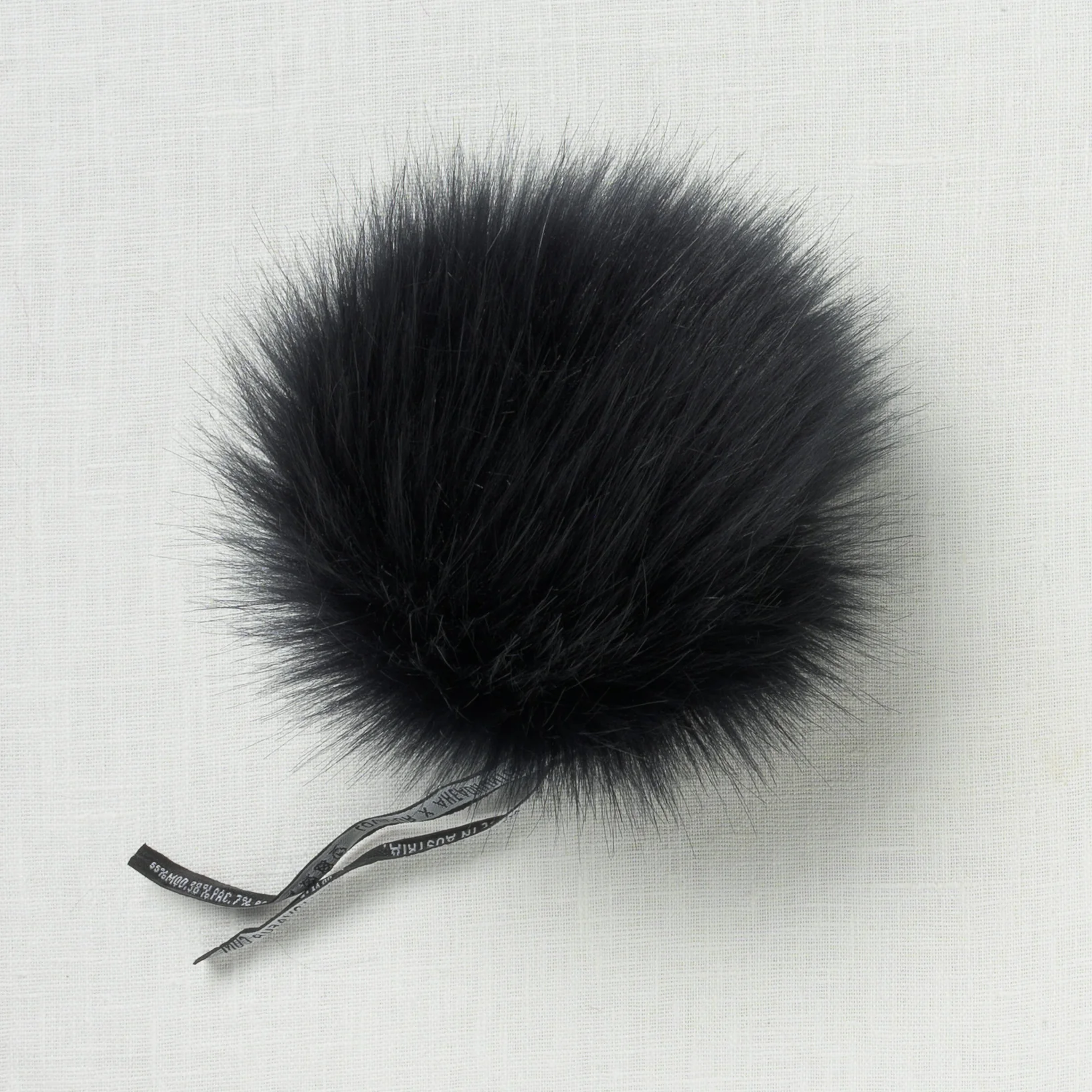 Lovafur Luxe Faux Fur Pom Dark Blue Fox - Image 2