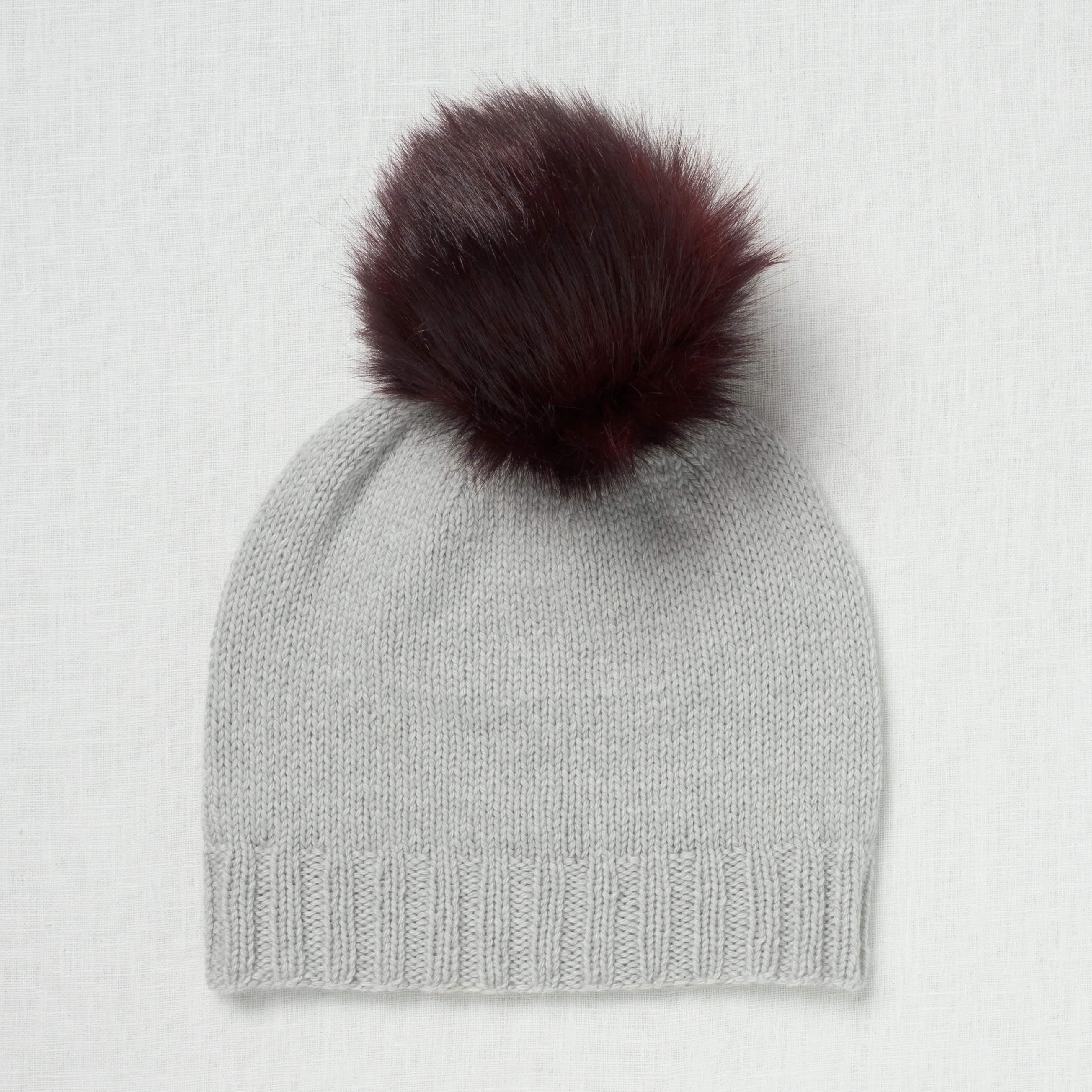 Lovafur Luxe Faux Fur Pom Wine Fox