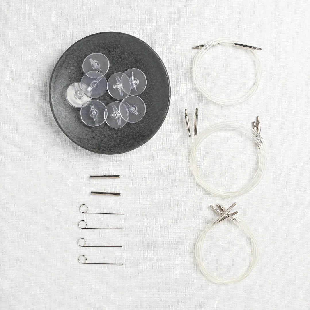 Lykke Colour 5" Interchangeable Circular Needle Set, Grey Denim Case - Image 5