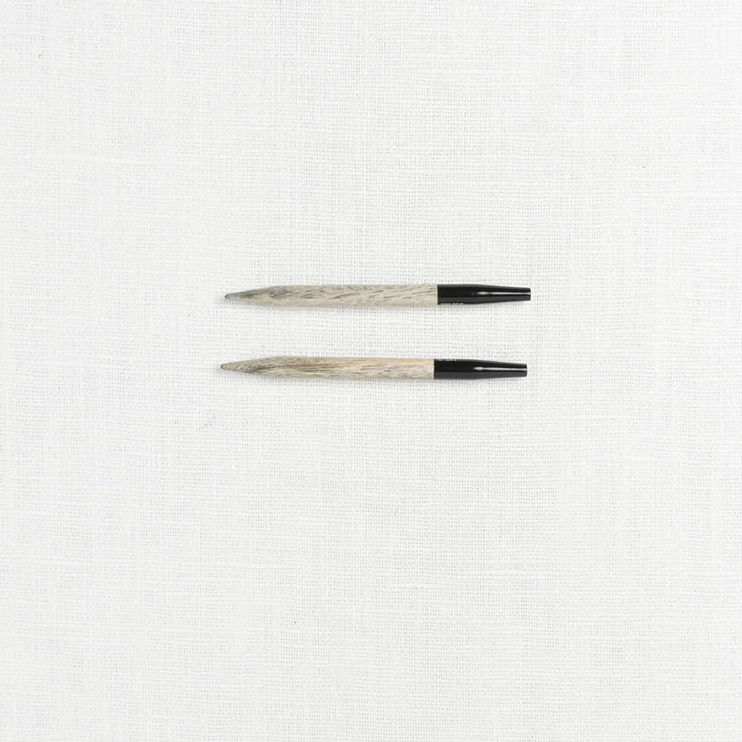 Lykke Driftwood 3.5" Interchangeable Circular Needle Set, Cacao Vegan Leather Case - Image 4