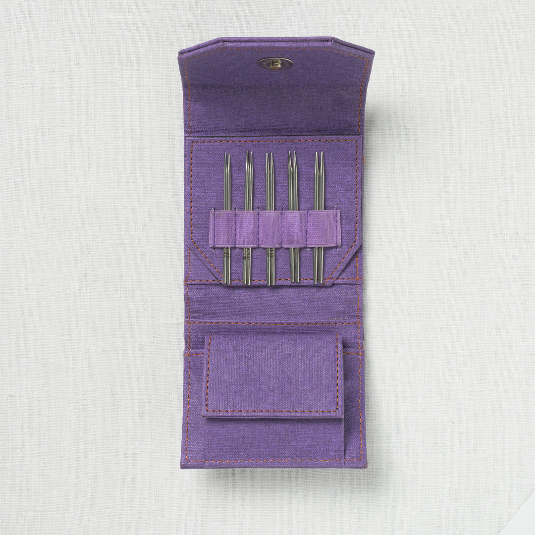 Lykke Flight 3.5" Interchangeable Mini Needle Set, US 0-2.5, Purple - Image 3