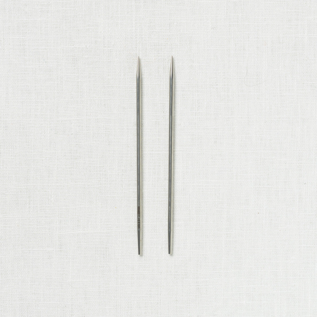 Lykke Flight 5" Interchangeable Mini Needle Set, US 0-2.5, Denim - Image 4
