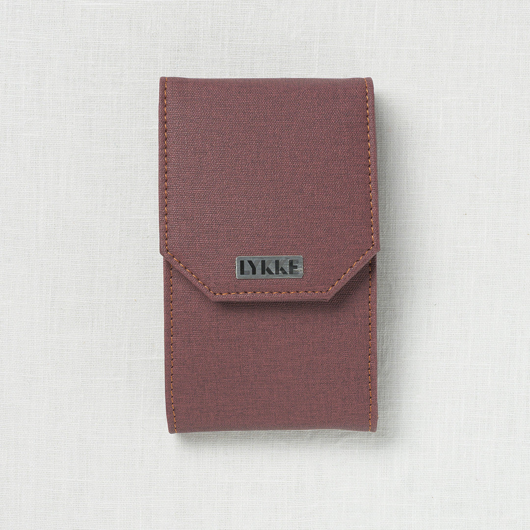 Lykke Flight 5" Interchangeable Mini Needle Set, US 0-2.5, Maroon - Image 2