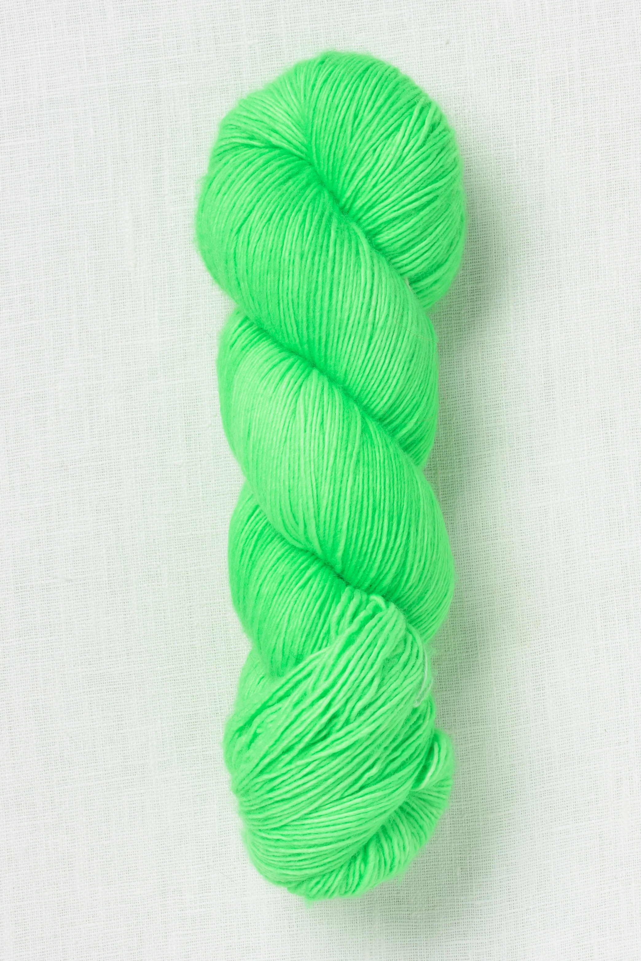 Madelinetosh Biggie Neon Lime
