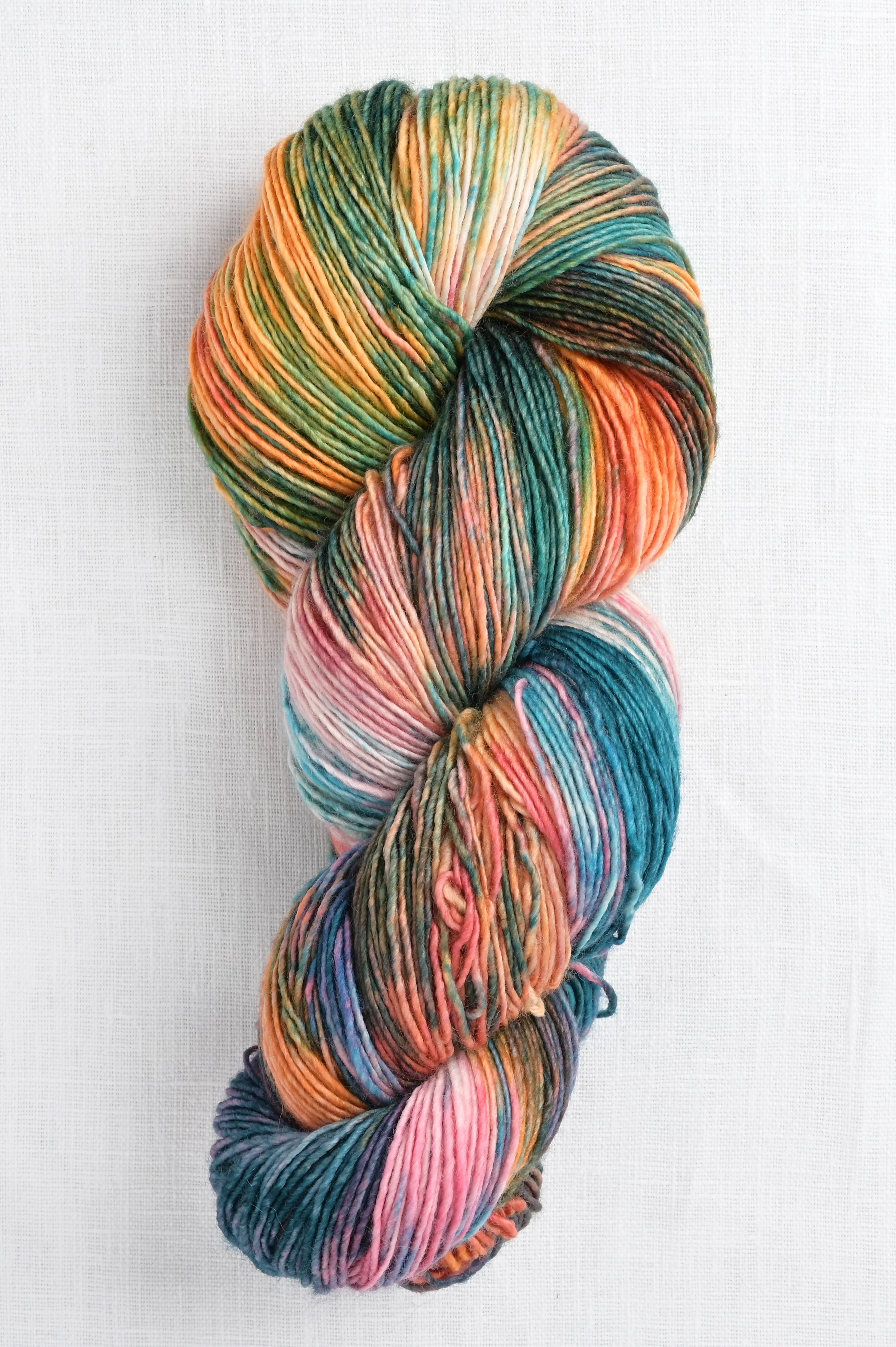 Madelinetosh Tosh Silk Cloud A Clue Board From 1984