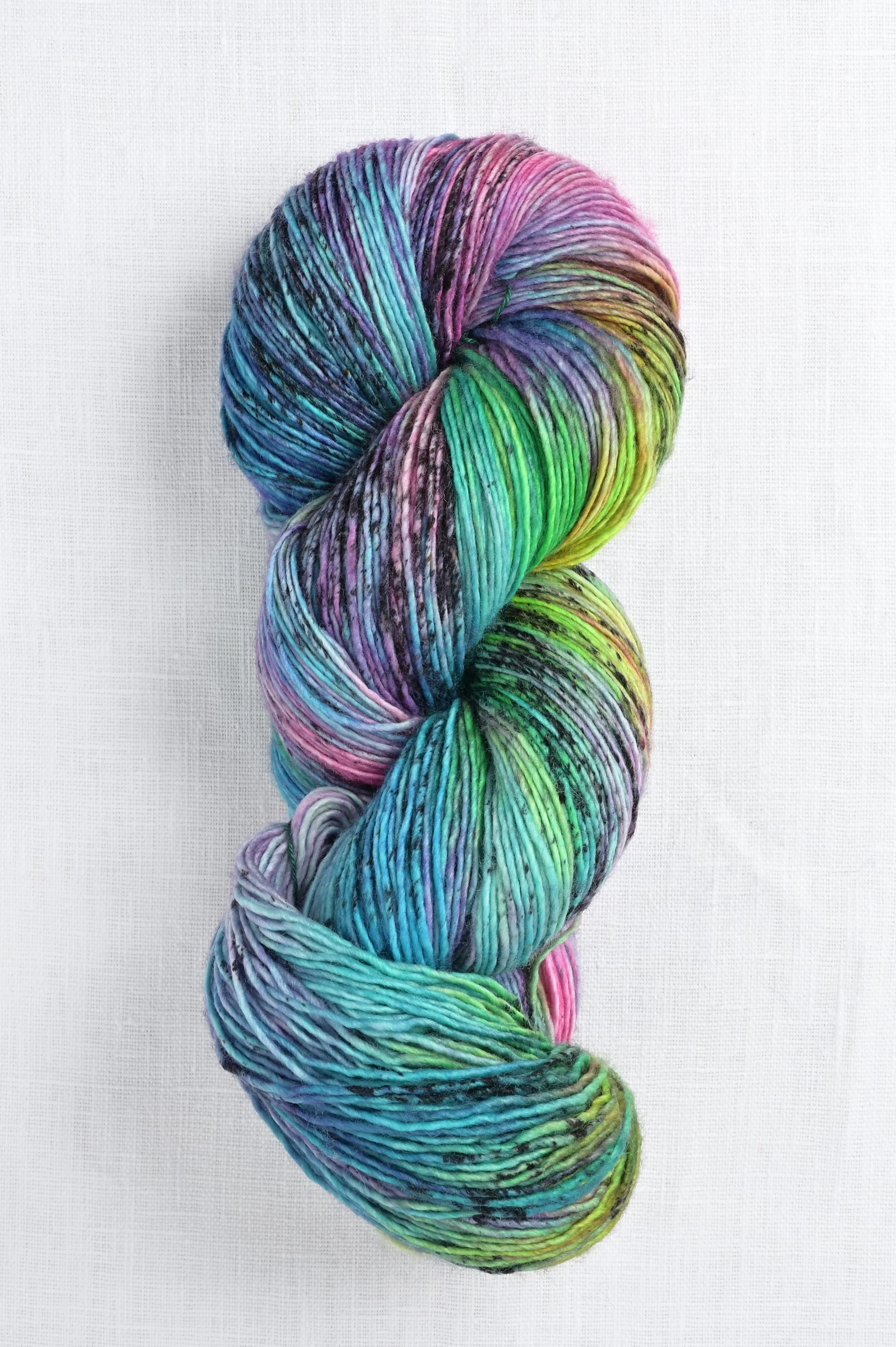 Madelinetosh Tosh Silk Cloud Electric Rainbow