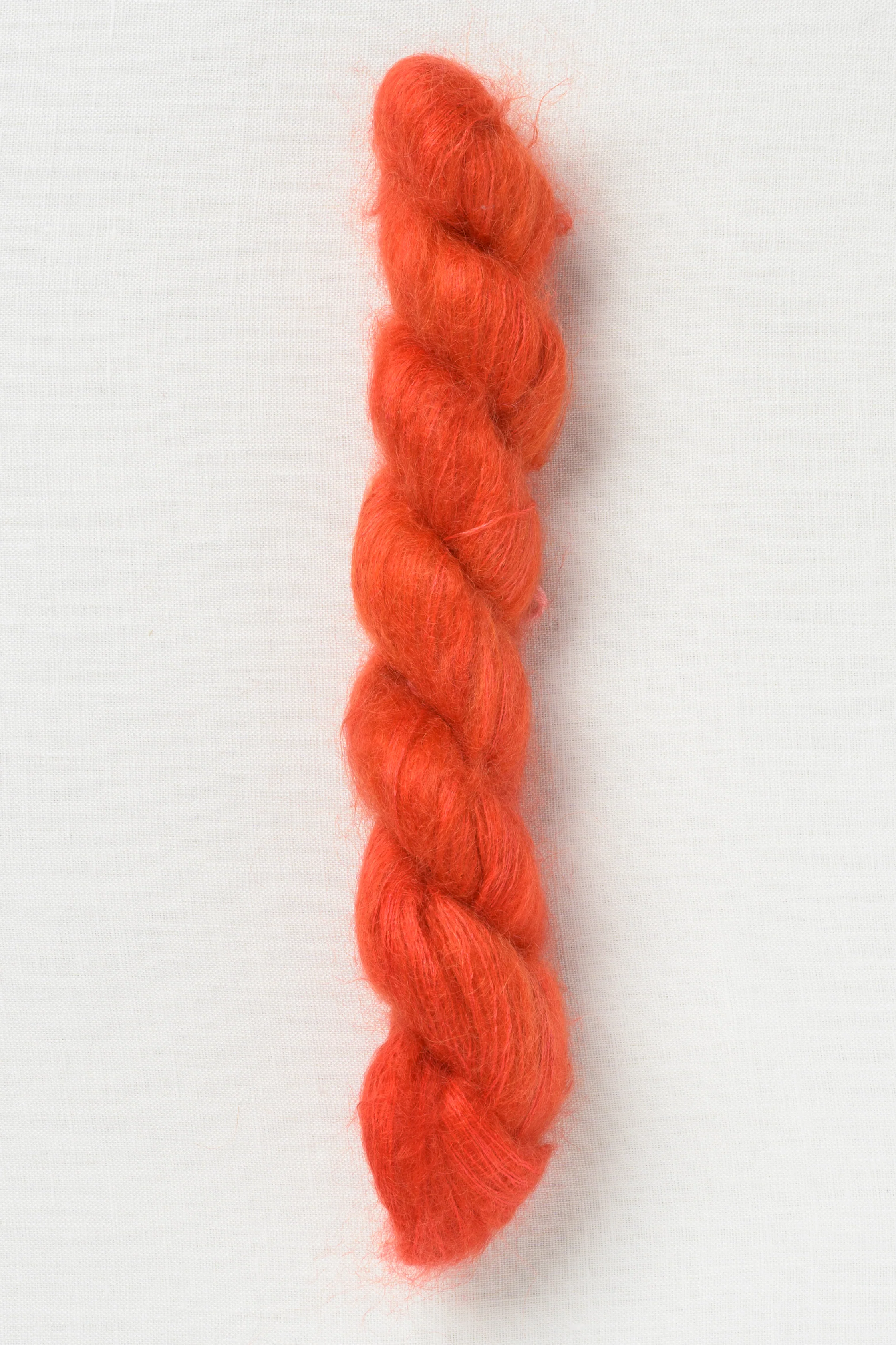 Madelinetosh Tosh Silk Cloud Neon Red