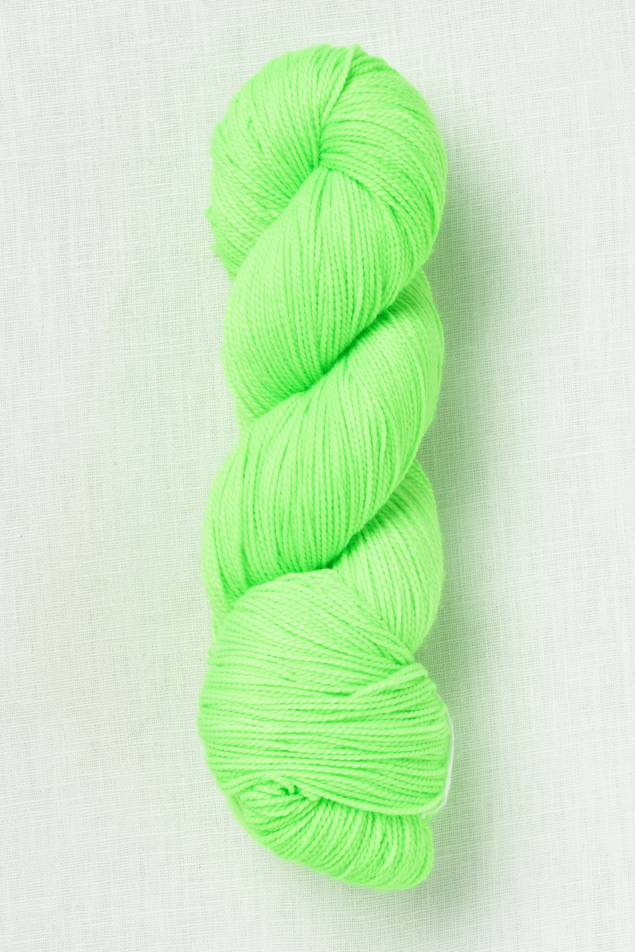 Madelinetosh Tosh Sock Neon Lime