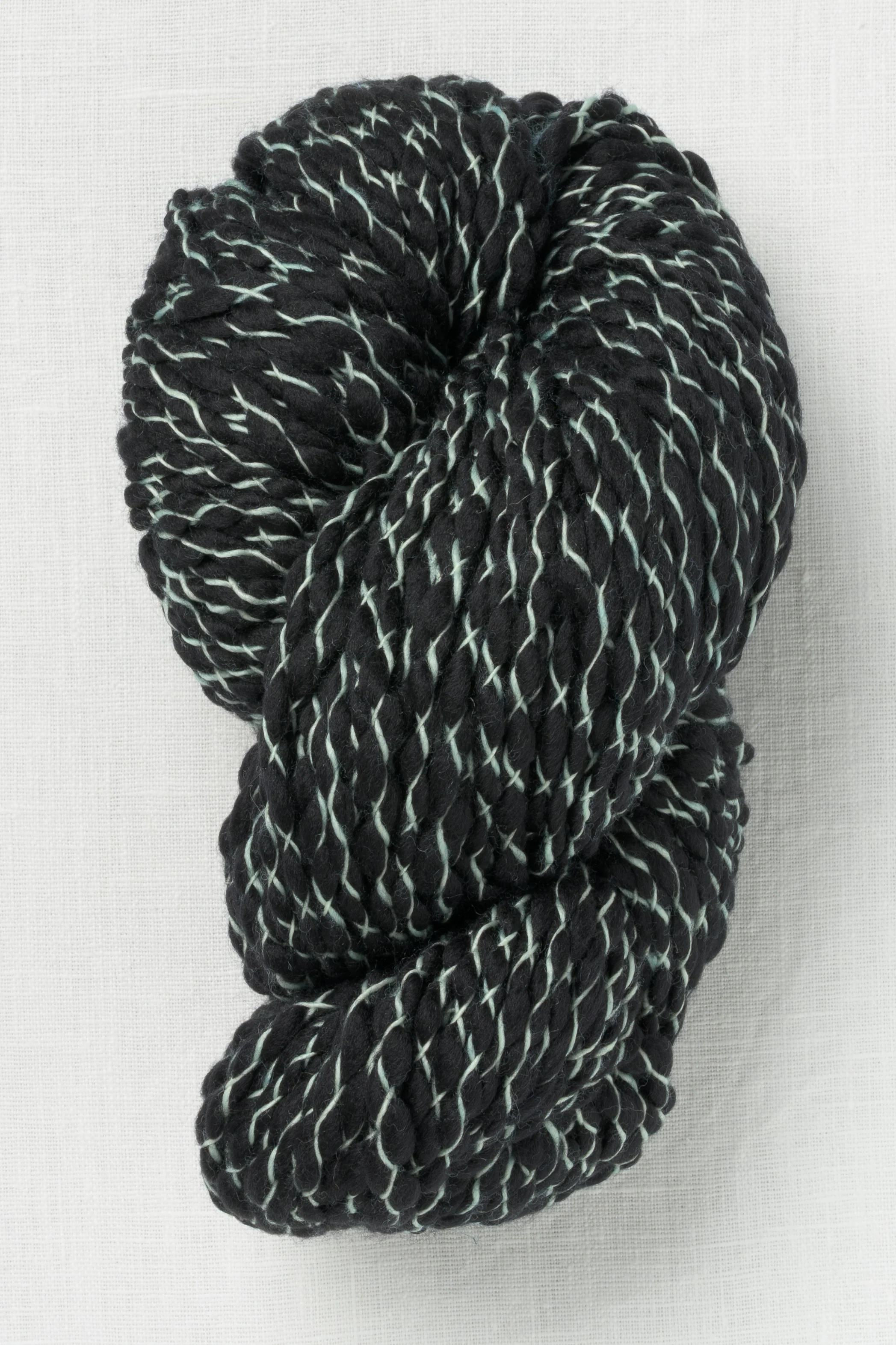 Malabrigo Caracol 083 Water Green on Black