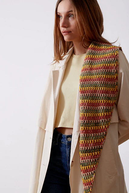 Medley Scarf by Nina Holubcova - Image 3