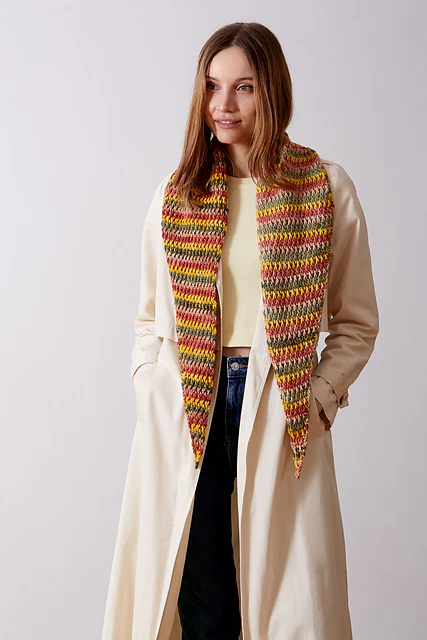 Medley Scarf by Nina Holubcova - Image 4