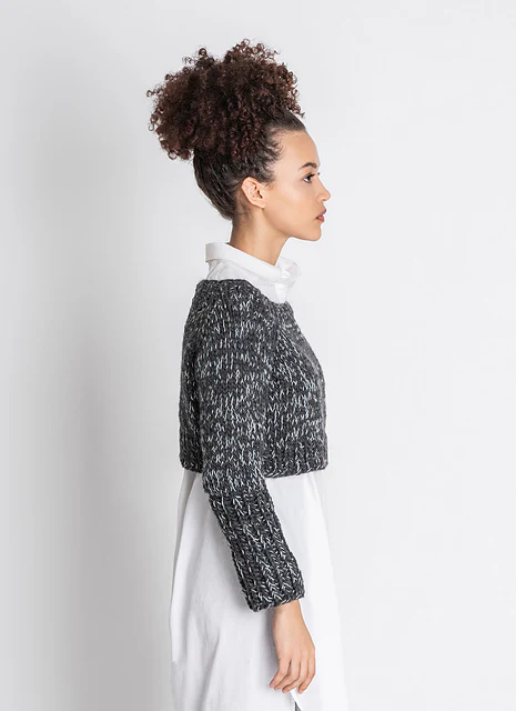 Midlothian Marled Crop by Mary Pranica - Image 4