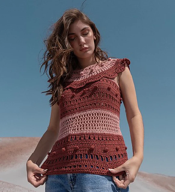 Mila Crochet Top by Letizia De Antoniis - Image 3
