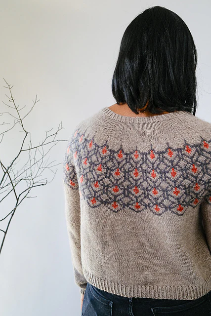 Moonflower Sweater by Beach House Knits - Image 6