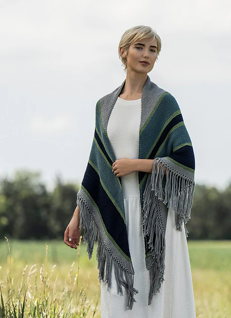 Morgan Hill Shawl by Mary Pranica - Image 3