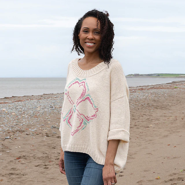 Ocean Blooms Sweater by Julia Disini - Image 11