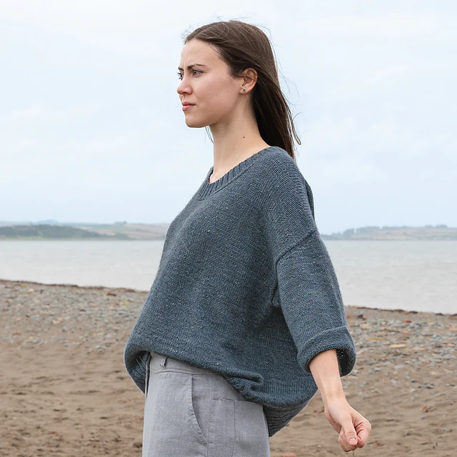 Ocean Blooms Sweater by Julia Disini - Image 4