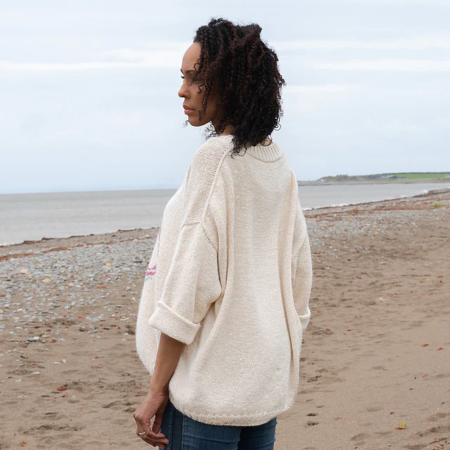 Ocean Blooms Sweater by Julia Disini - Image 5