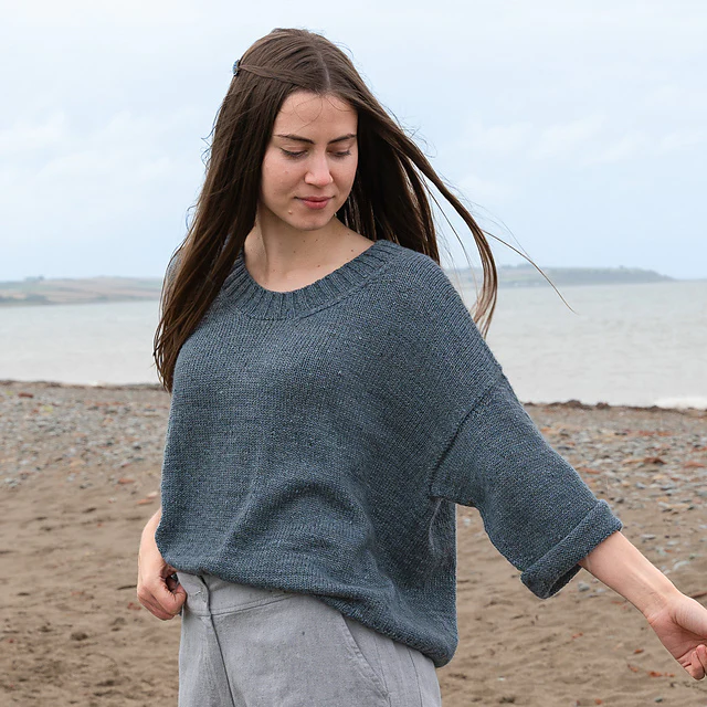 Ocean Blooms Sweater by Julia Disini - Image 6