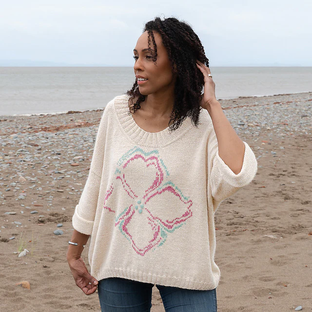 Ocean Blooms Sweater by Julia Disini - Image 9