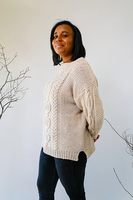 October Mornings Sweater by Beach House Knits - Image 3