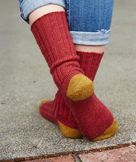 Oxford Socks by Churchmouse Yarns and Teas - Image 3