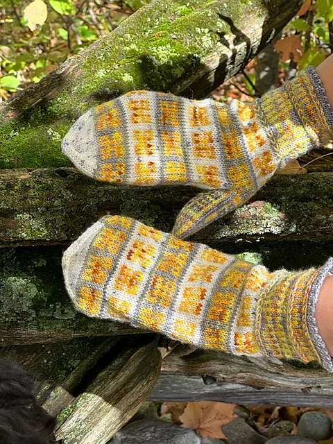 Paint Box Mittens by Kristin Ornolfsdottir - Image 2