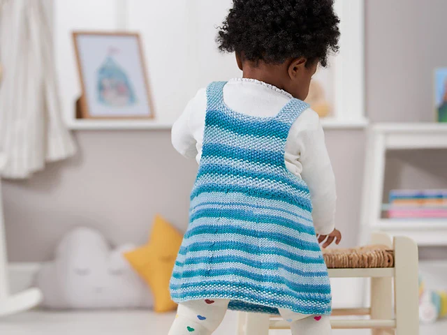 Pat-A-Cake Pinafore Dress and Romper by Jenny Watson - Image 5