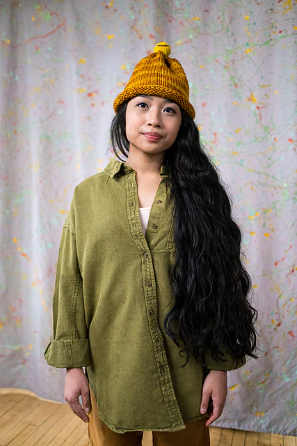 Pleated Pointed Hat by Lindsay Degen - Image 4