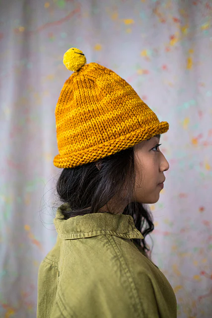 Pleated Pointed Hat by Lindsay Degen - Image 5