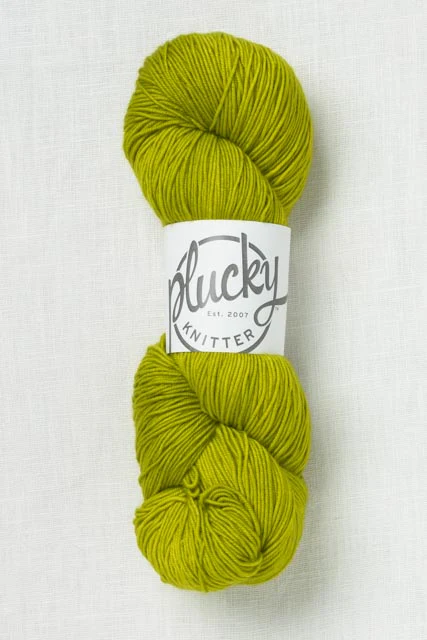 Plucky Knitter Primo Fingering Zinc Oxide