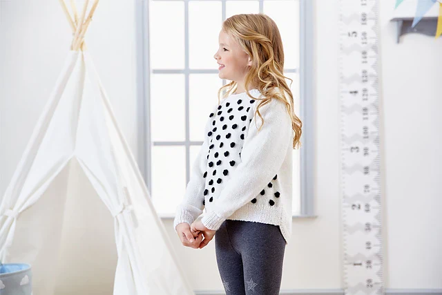 Poppins Bobble Sweater by Jenny Watson - Image 2