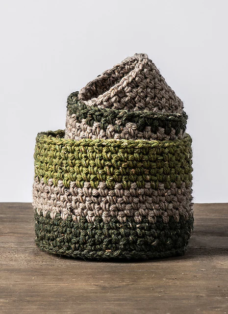 Portage Crochet Baskets by Bobbi IntVeld - Image 5