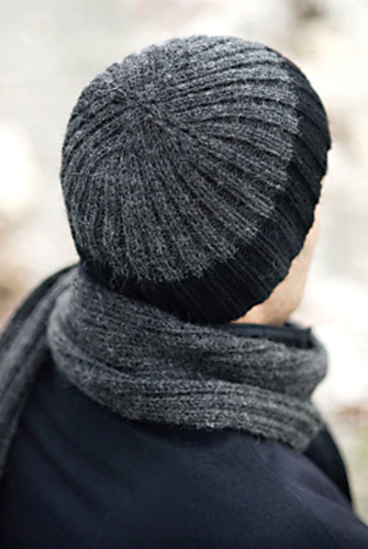 Pressed Rib Cap & Muffler by Churchmouse Yarns and Teas - Image 2