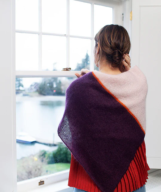Pretty Perfect Square by Churchmouse Yarns and Teas - Image 2