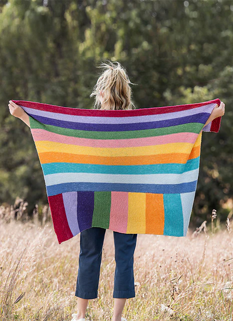 Prism Throw by Virginia Sattler-Reimer - Image 2