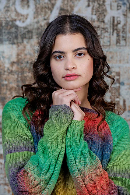 Agnes Pullover PTO-063_06 Lang Yarns - Image 3