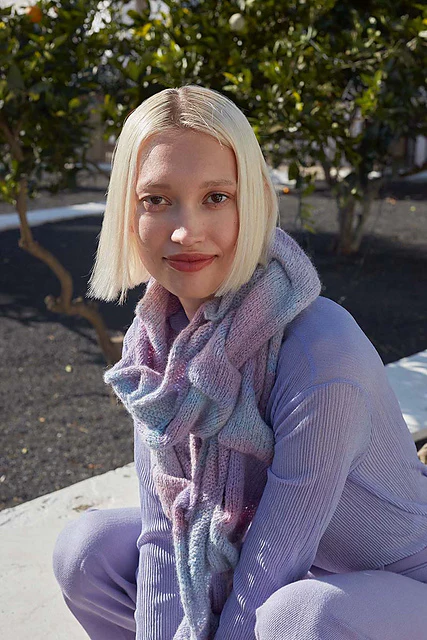 Scarf Gaia LANGYARNS SWITZERLAND - Image 3